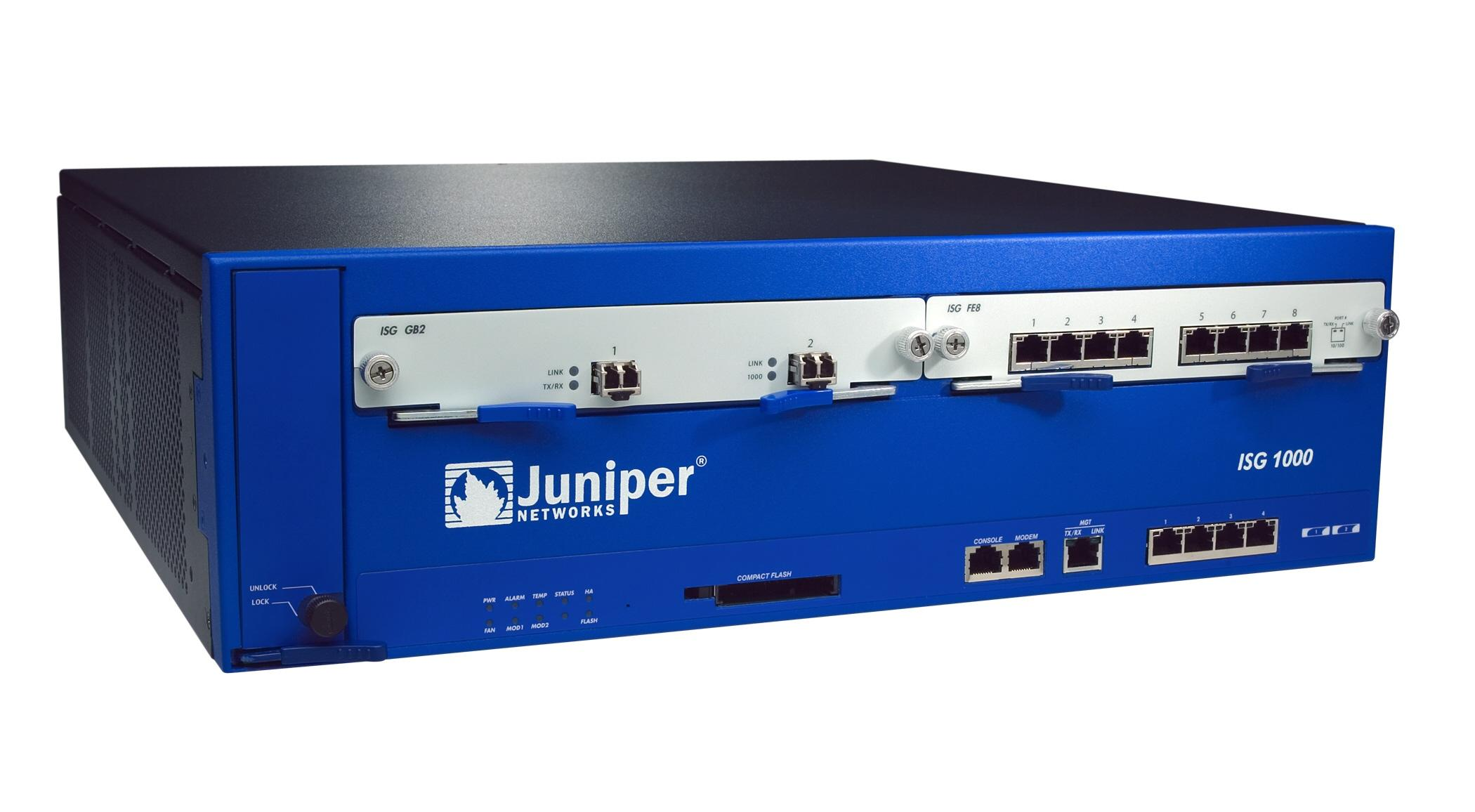 Juniper ISG1000 Firewall image 2