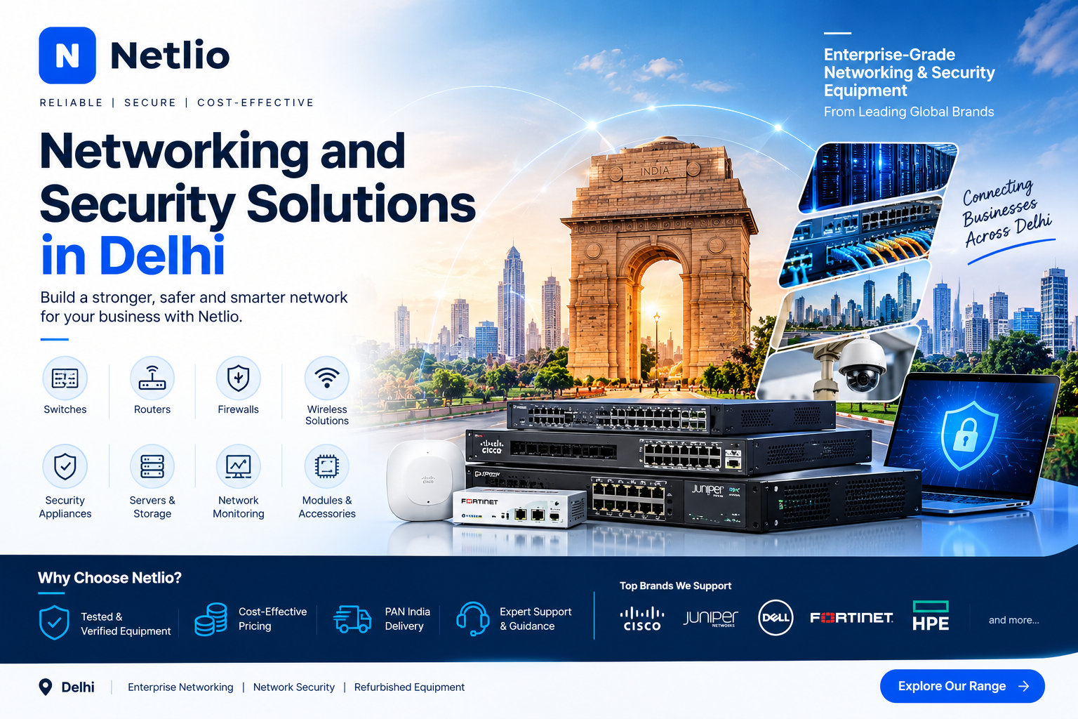 Networking and Security Solutions in Delhi: A Complete Guide for Businesses